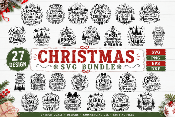 Download Christmas SVG Bundle, Christmas Quote SV - Christmas svg Collection