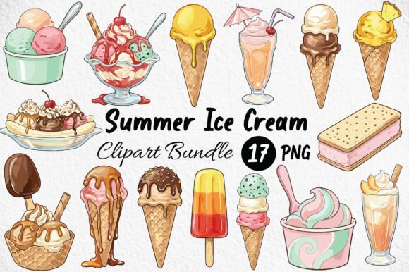 Download Summer Ice Cream Clipart - Ice cream Collection