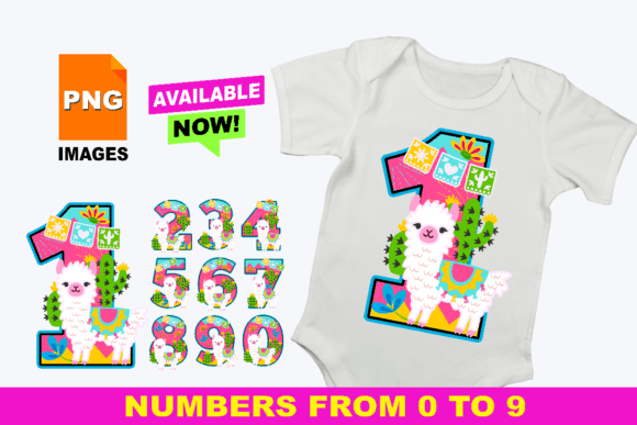 Download Llama Numbers 0-9 Clip Art Set PNG - Premium Resources