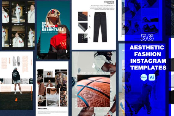 Download Aesthetic Fashion Instagram Template - Instagram template Collection